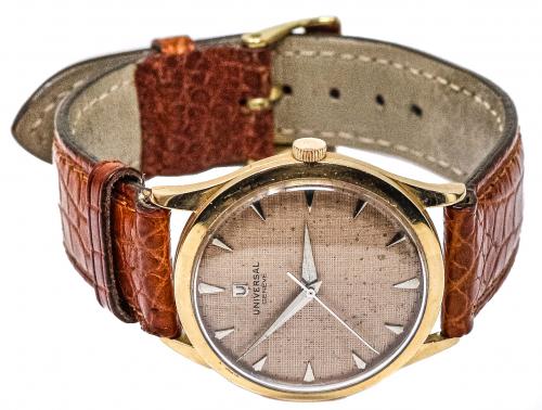 RELOJ DE PULSERA UNIVERSAL GENEVE AÑOS 50