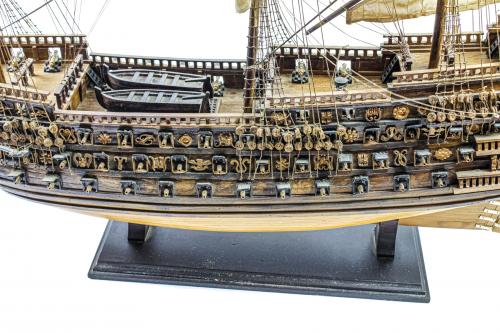 MAQUETA DE BARCO DE MEDIADOS DEL S.XX