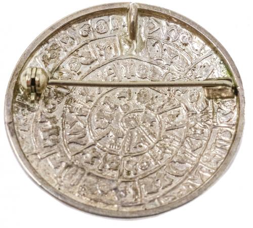 BROCHE COLGANTE GRIEGO EN PLATA