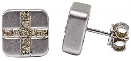 PENDIENTES CON BRILLANTES
