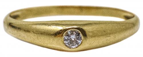 ANILLO SOLITARIO CON BRILLANTE