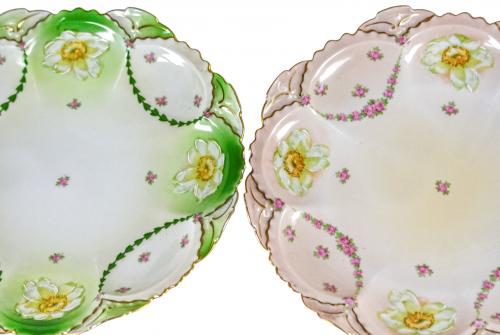 SEIS PLATOS EN PORCELANA AUSTRÍCA PRIMER TERCIO S.XX