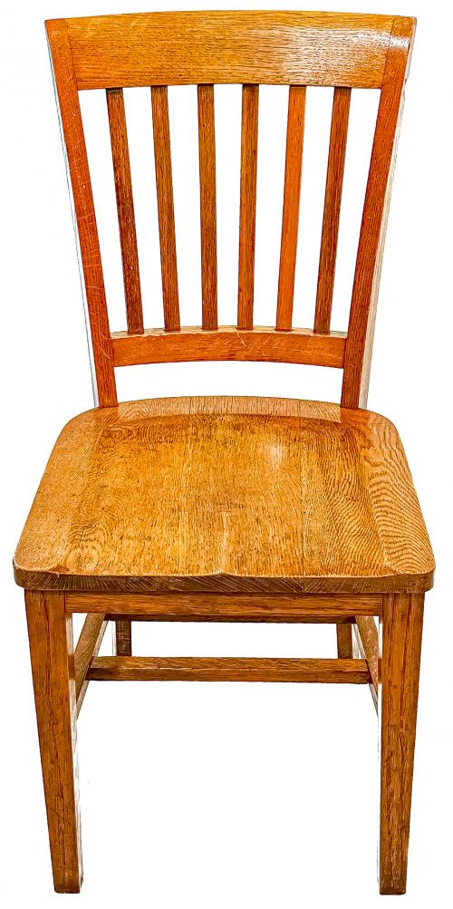 ESCRITORIO DE PERSIANA ESTILO "AMERICANO" CON SILLA