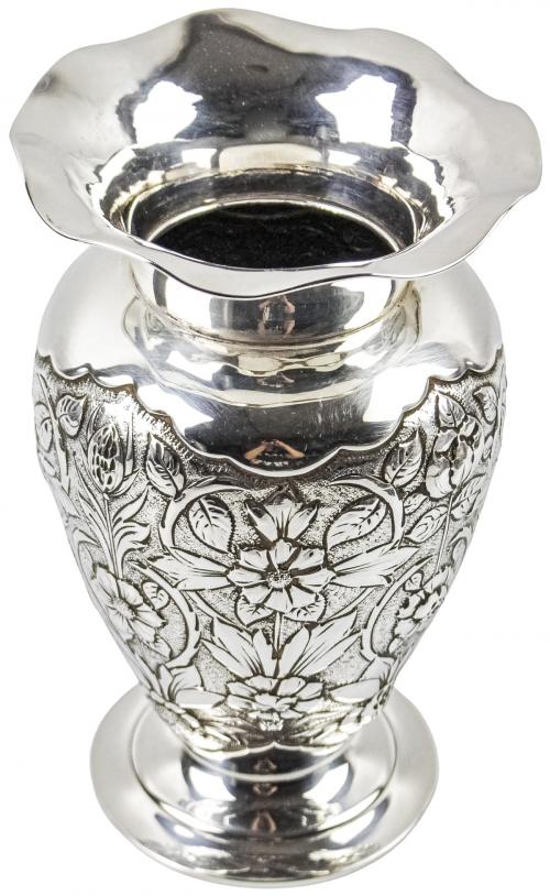 JARRÓN DE PLATA DE LOS AÑOS 70 
