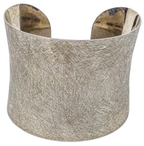 PULSERA ESCLAVA DE DISEÑO EN PLATA