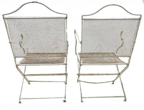 DOS SILLAS DE JARDÍN DE LOS AÑOS 60/70