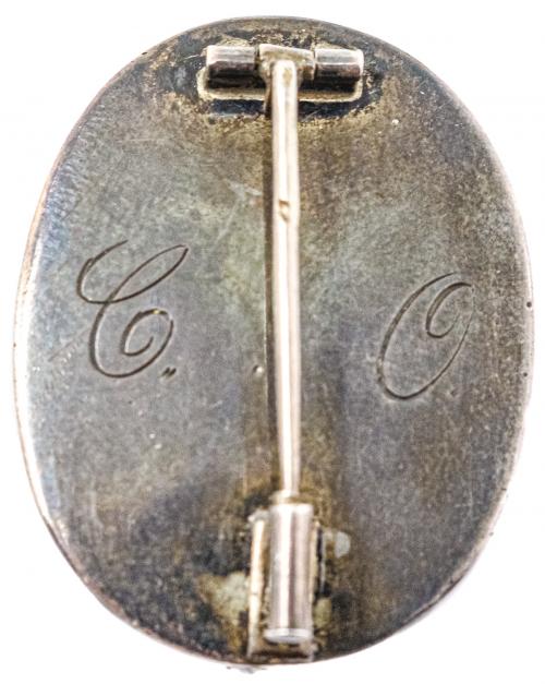 BROCHE CON GRANATES DEL S.XIX
