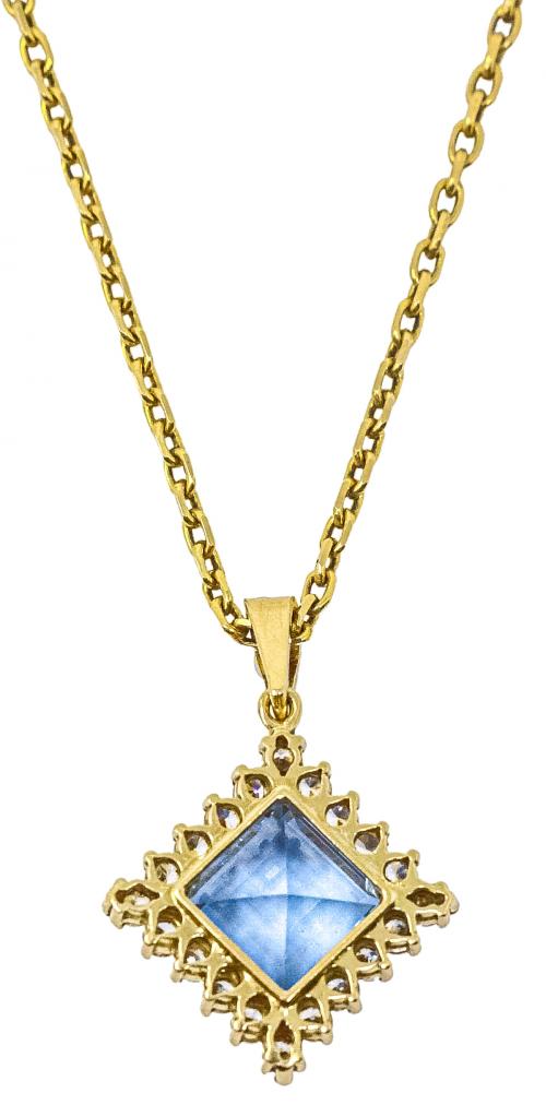 COLGANTE Y ANILLO DE ORO