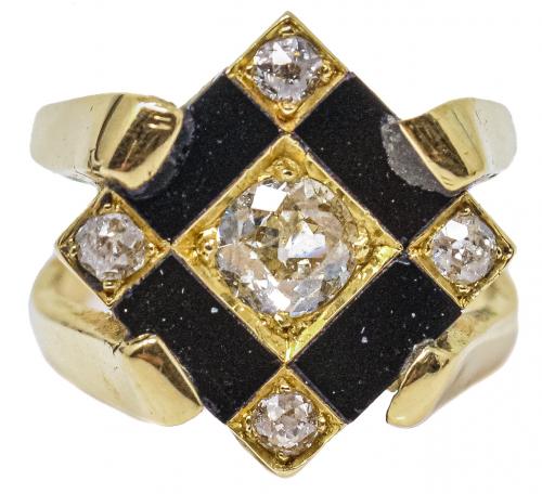 SORTIJA ART DECO, 1930