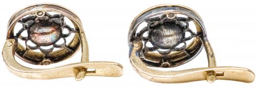 PENDIENTES CON DIAMANTES DEL S.XIX