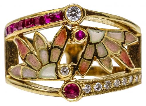 PENDIENTES Y ANILLO MASRIERA