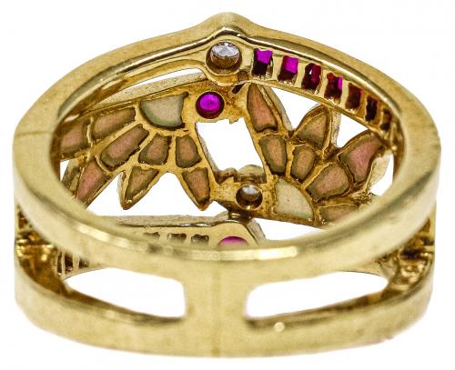 PENDIENTES Y ANILLO MASRIERA
