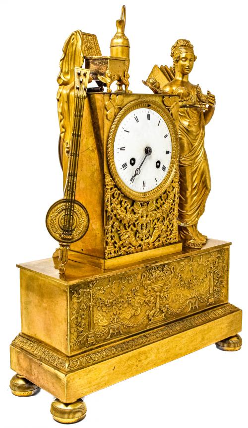 RELOJ SEGUNDO  IMPERIO FRANCÉS CIRCA 1860