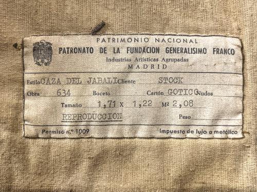 TAPIZ DE MEDIADOS DEL S.XX