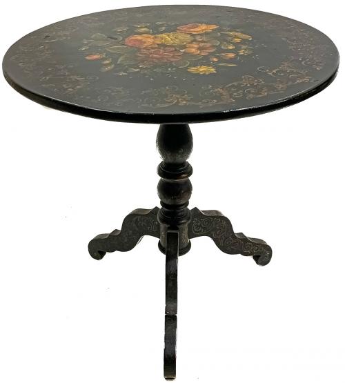 MESA VELADOR ISABELINA DEL ÚLTIMO TERCIO DE SIGLO XIX