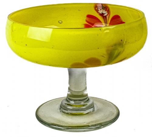 CENTRO DE MESA EN CRISTAL DEL PRIMER TERCIO DEL S.XX