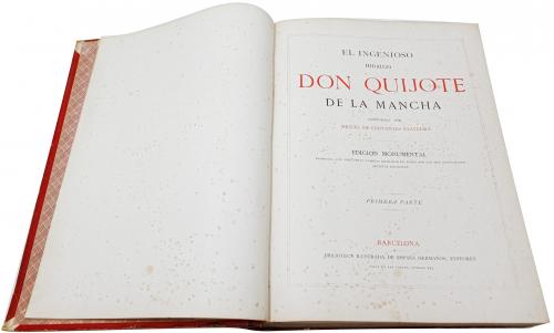 "EL INGENIOSO HIDALGO DON QUIJOTE DE LA MANCHA"