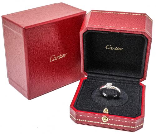 ANILLO SOLITARIO CARTIER