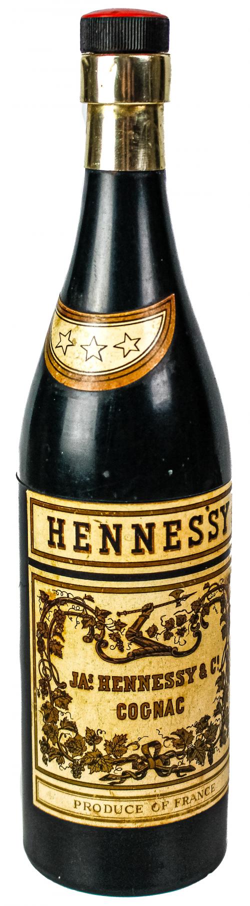 BOTELLA TABAQUERA DE COGÑAC HENNESSY