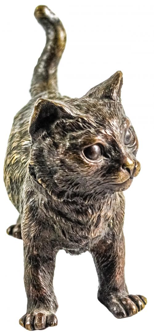 FIGURA EN BRONCE "GATO"