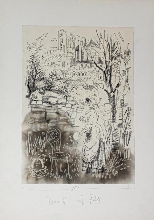 LOTE DE DIBUJOS DE VARIOS AUTORES