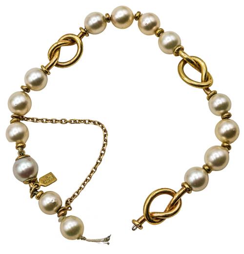 PULSERA CON PERLAS PUIG DORIA