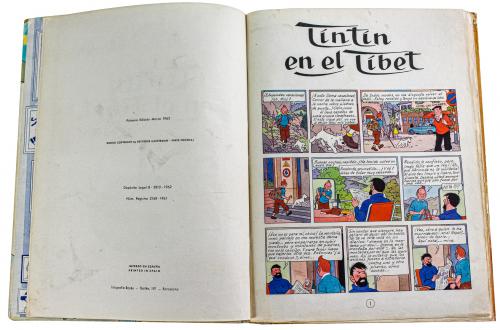 "LAS AVENTURAS DE TINTIN-TINTIN EN EL TIBET"