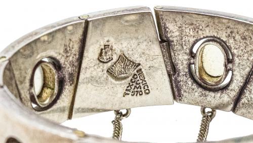 PULSERA MEXICANA DE PLATA