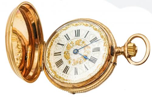 RELOJ DE BOLSILLO G.A. HUGUENIN & FILS PONTS MARTEL