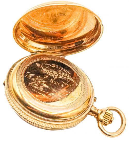 RELOJ DE BOLSILLO G.A. HUGUENIN & FILS PONTS MARTEL