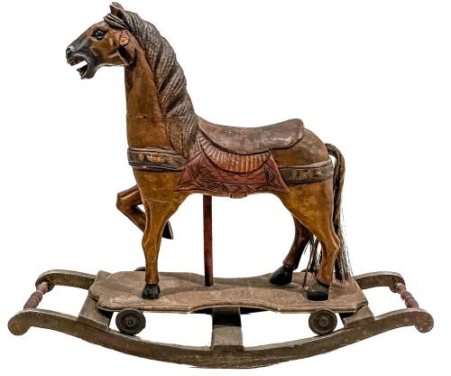CABALLO BALANCIN DE LA SEGUNDA MITAD DE SIGLO XX