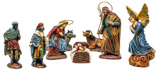 FIGURAS DE BELEN DE LA SEGUNDA MITAD DE SIGLO XX