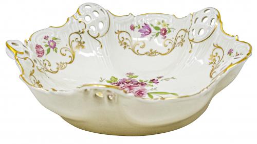 CENTRO DE MESA EN PORCELANA ROSENTHAL DE MEDIADOS DEL S.XX
