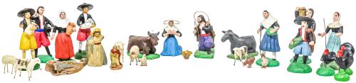 FIGURAS DE PESEBRE DE MALLORCA DE MEDIADOS S.XX