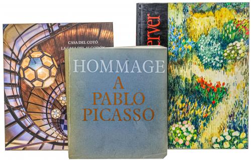 TRES LIBROS DE ARTE