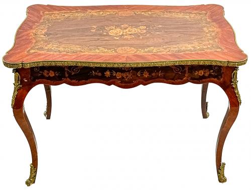 MESA DE CENTRO FRANCESA DE LA PRIMERA MITAD DE SIGLO XX