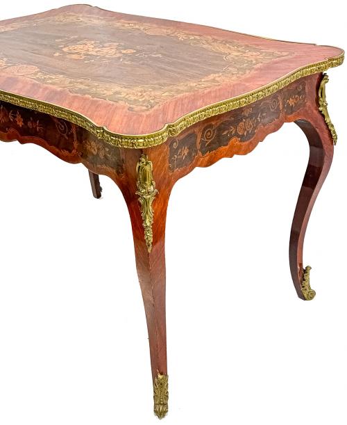 MESA DE CENTRO FRANCESA DE LA PRIMERA MITAD DE SIGLO XX