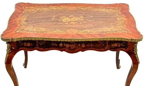 MESA DE CENTRO FRANCESA DE LA PRIMERA MITAD DE SIGLO XX