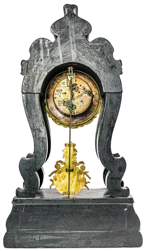 RELOJ DE SOBREMESA ESTILO BOULLE S.XIX