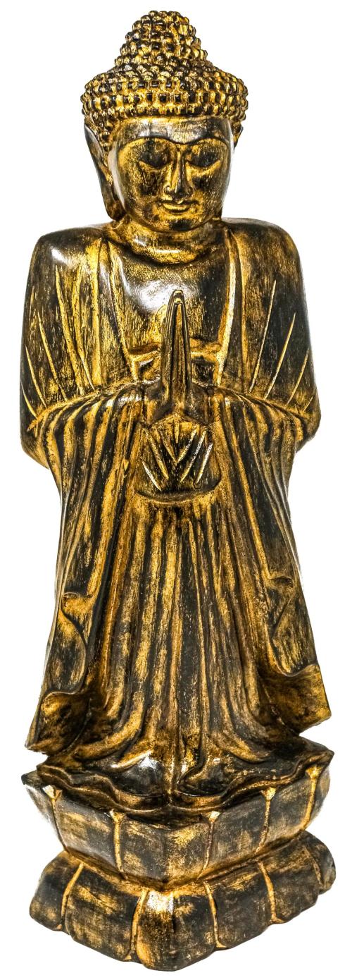 FIGURA DE BUDA DE MEDIADOS DE SIGLO XX