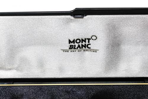 CONJUNTO DE PLUMA, BOLIGRAFO Y TINTERO MONTBLANC