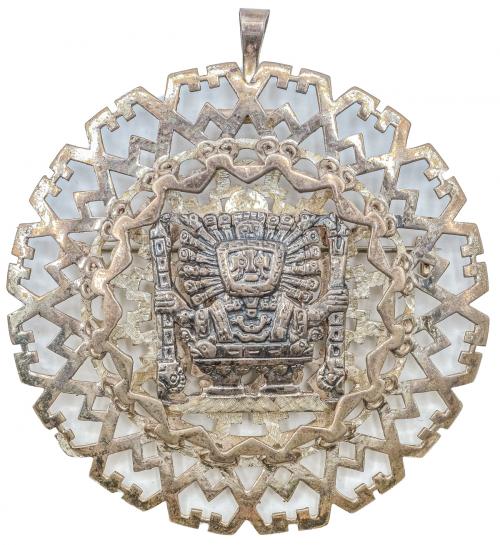 COLGANTE BROCHE AZTECA
