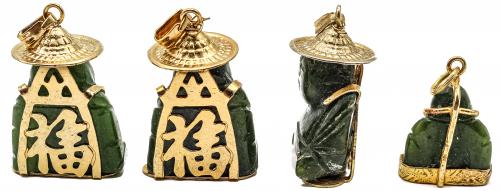 COLECCIÓN DE COLGANTES ORIENTALES DE JADE