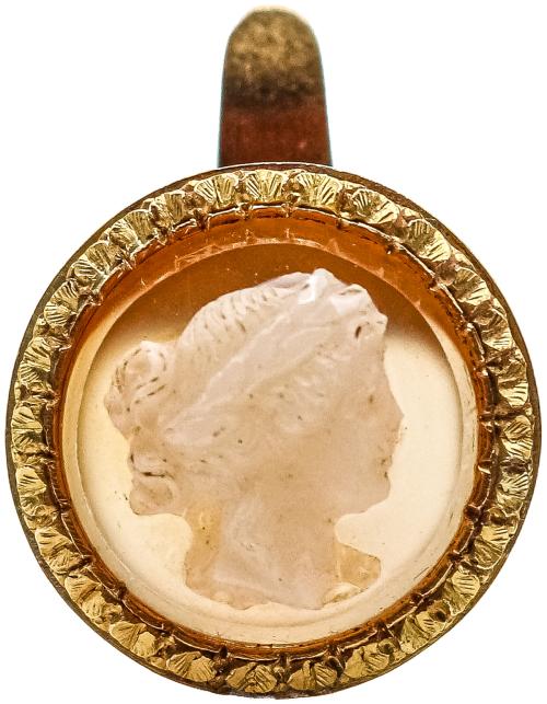 PENDIENTES CAMAFEOS DEL S.XIX