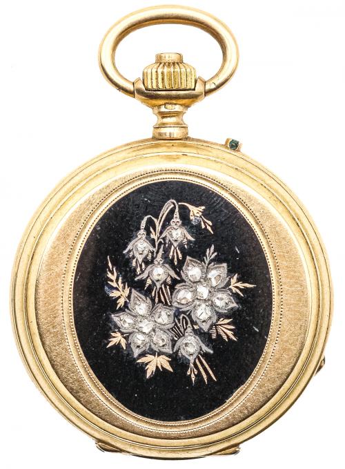 RELOJ DE BOLSILLO G.A.HUGUENIN & FILS DE FLES. S.XIX