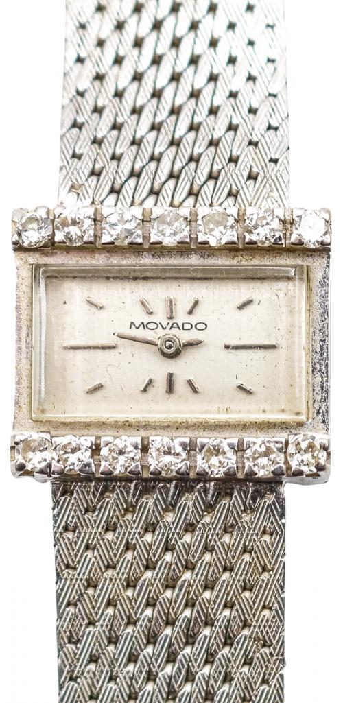 RELOJ JOYA DE DAMA MOVADO AÑOS 60-70