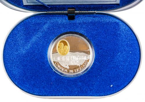 MONEDA 20 DOLARES CANADÁ 