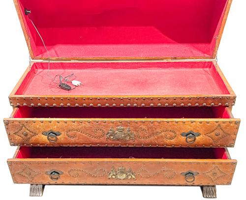 BAÚL DE VIAJE DE PRINCIPIOS DEL S.XX