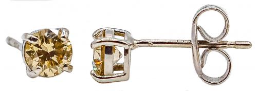 PENDIENTES SOLITARIO CON BRILLANTES