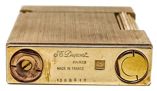Encendedor Dupont Plaque Oro 